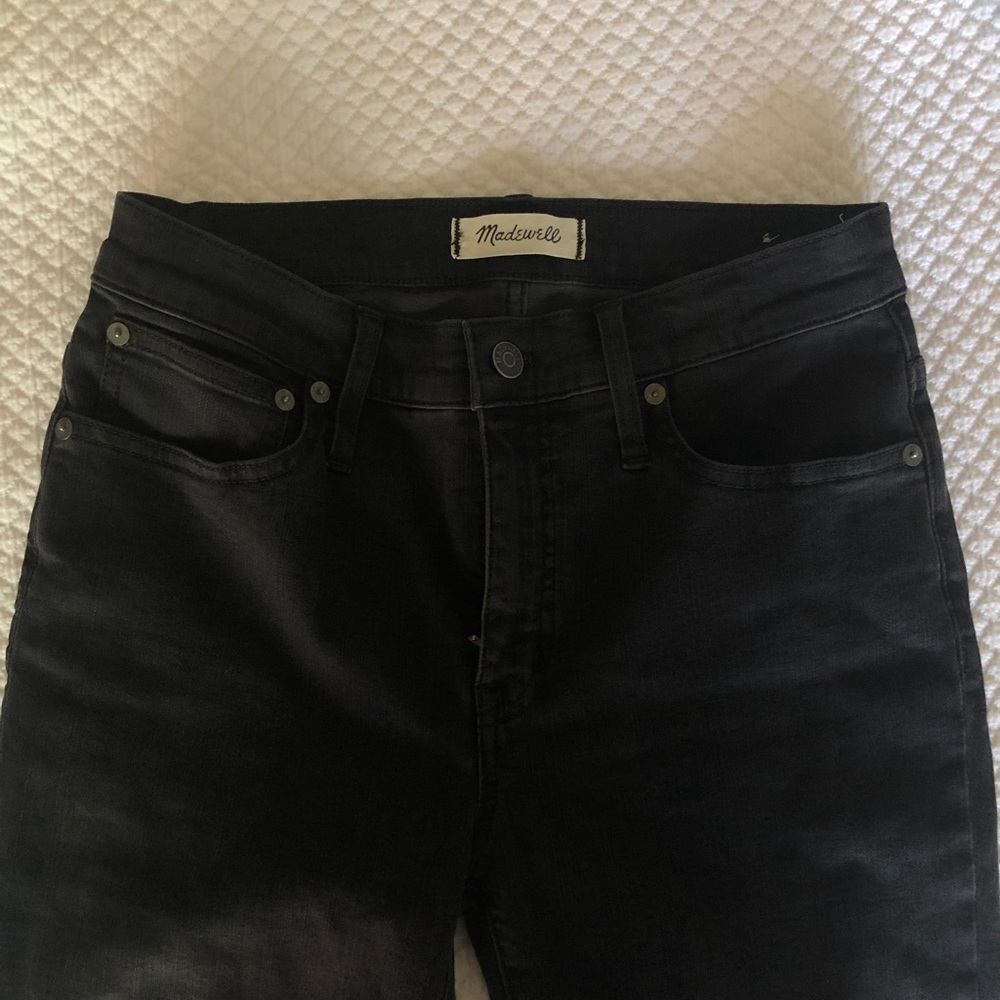 Black Madewell Cali Demi-Boot Jeans